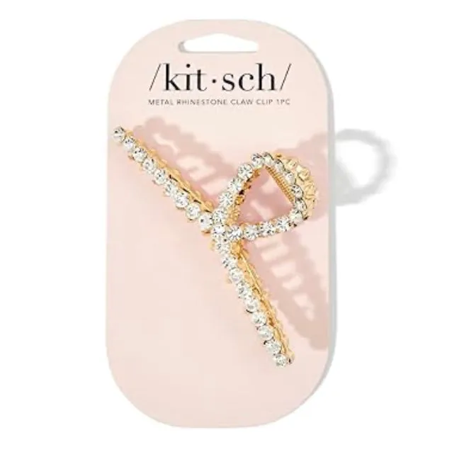 / Kit • sch / Metal Loop Rhinestone Claw Clip