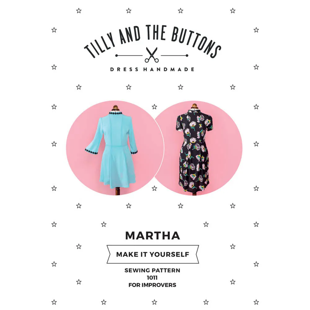 1011 Martha Dress - Tilly and the Buttons Pattern