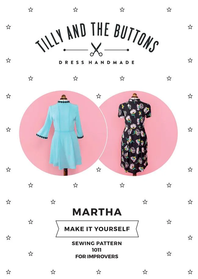 1011 Martha Dress - Tilly and the Buttons Pattern