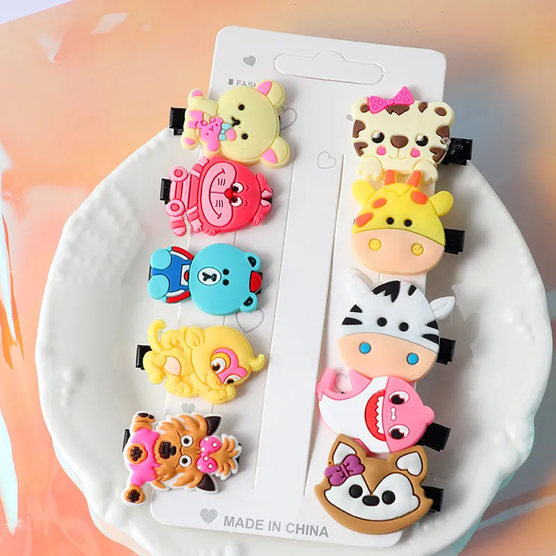 10Pcs Hair CLip Set Girl Hair Bands Hair Accessories