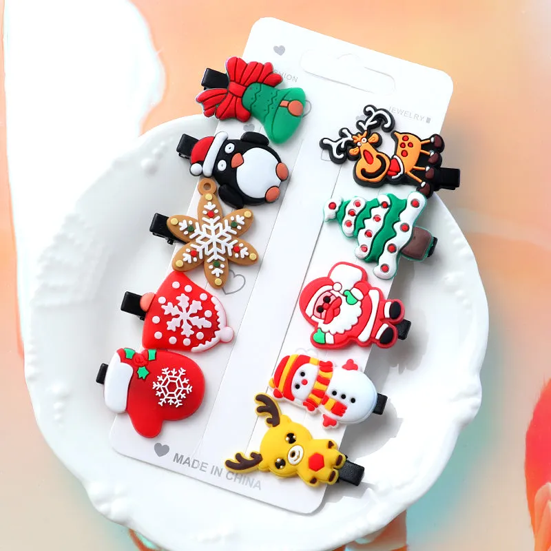 10Pcs Hair CLip Set Girl Hair Bands Hair Accessories