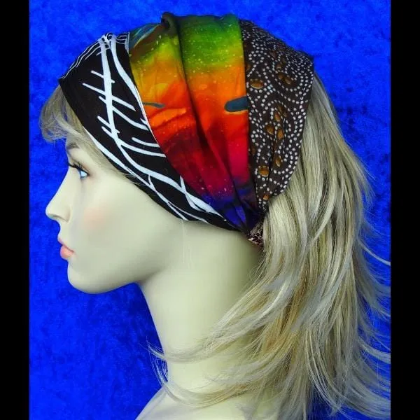12 Patchwork Elastic Bandana-Headbands ($2.45 each)