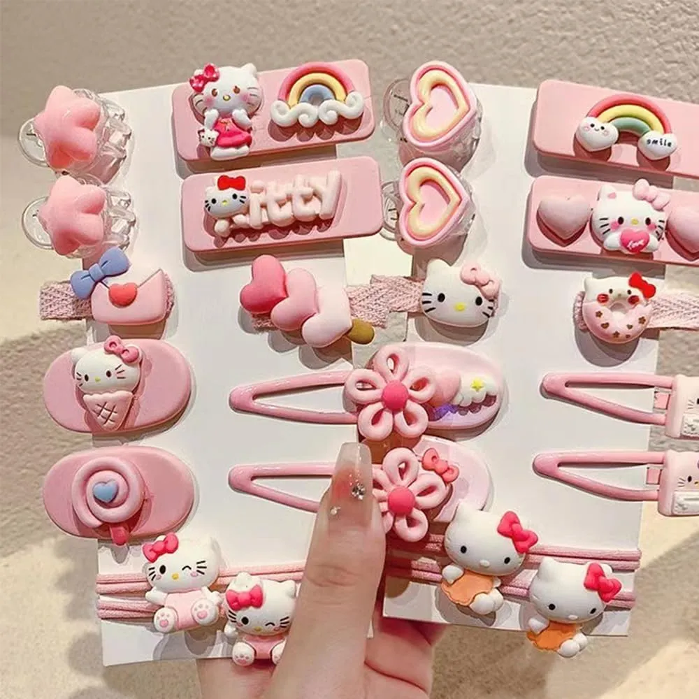 12 Pieces Kawaii Hair Clips for Girls Cartoon Girl Hair Accessories,Cute Things for Teen Girl Gifts (Blue PC Dog)