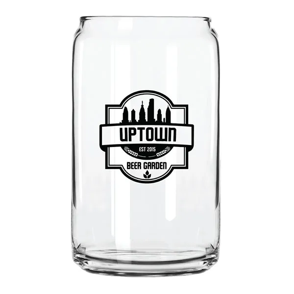 16 Oz. Beer Can Glass - USA (Q482822)