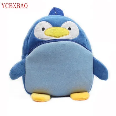 2019 3D Cartoon Cute Plush Children Backpacks Mini Schoolbag Child Plush Backpack Children School Bags Girls Boys Backpack