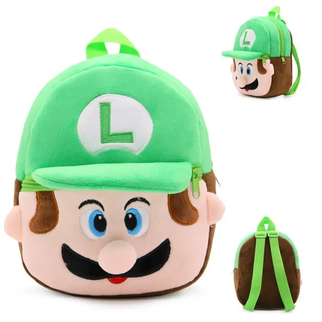 2019 3D Cartoon Cute Plush Children Backpacks Mini Schoolbag Child Plush Backpack Children School Bags Girls Boys Backpack
