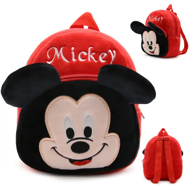 2019 3D Cartoon Cute Plush Children Backpacks Mini Schoolbag Child Plush Backpack Children School Bags Girls Boys Backpack
