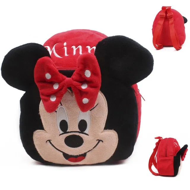 2019 3D Cartoon Cute Plush Children Backpacks Mini Schoolbag Child Plush Backpack Children School Bags Girls Boys Backpack