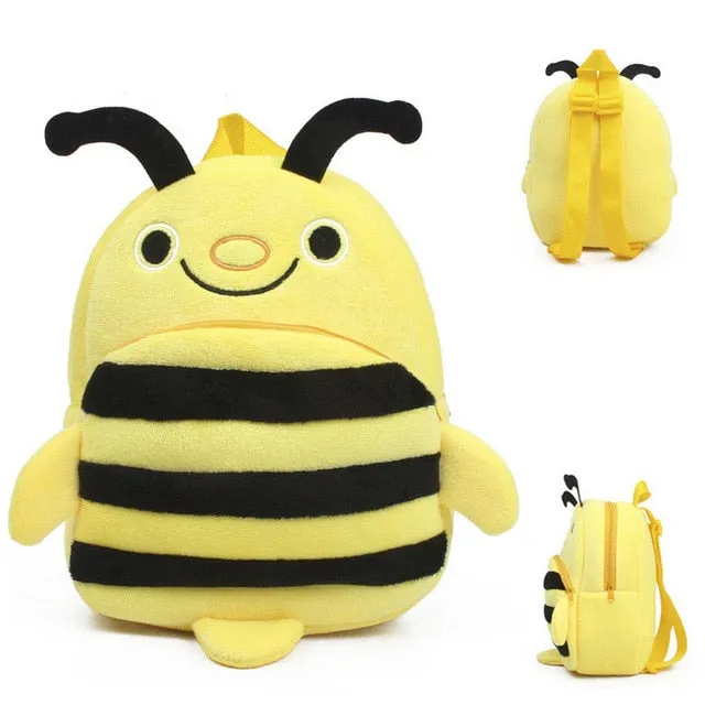 2019 3D Cartoon Cute Plush Children Backpacks Mini Schoolbag Child Plush Backpack Children School Bags Girls Boys Backpack