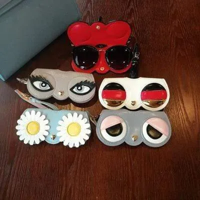 2019 Fashion Hot Animal Cartoon Women Portable Sunglass Case