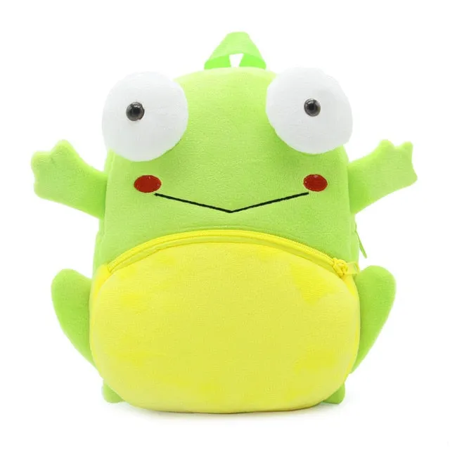 2020 3D Cartoon Plush Children Backpacks kindergarten Schoolbag