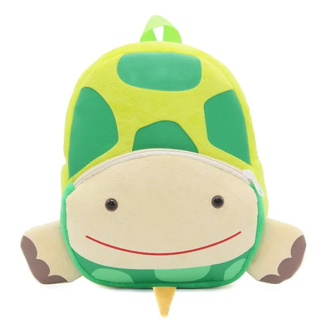 2020 3D Cartoon Plush Children Backpacks kindergarten Schoolbag