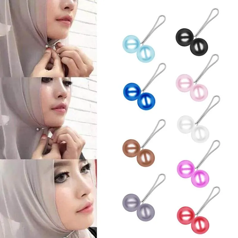 2020 factory wholesale  New Pearl Brooches clips For chirldren &Women's Scarves Exquisite  Fashion  colorfull clips