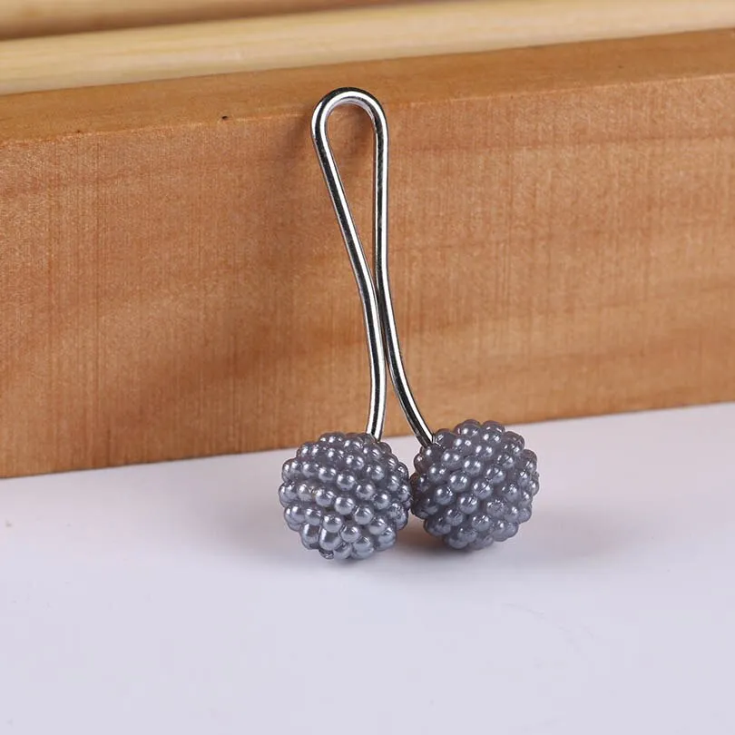 2020 factory wholesale  New Pearl Brooches clips For chirldren &Women's Scarves Exquisite  Fashion  colorfull clips