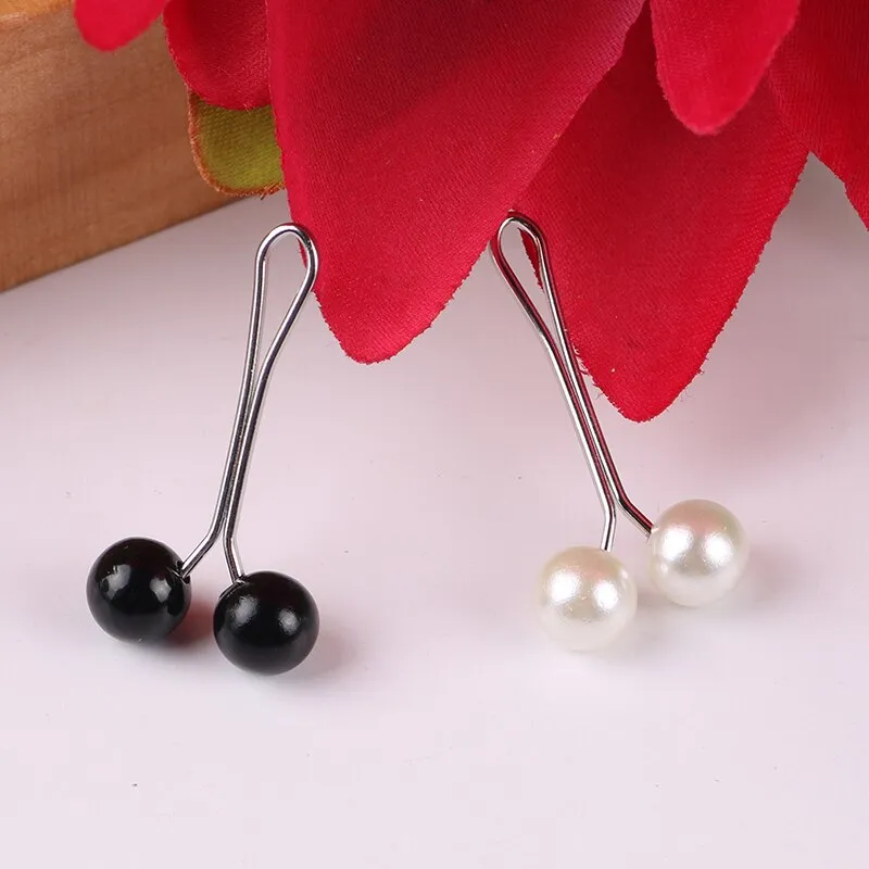 2020 factory wholesale  New Pearl Brooches clips For chirldren &Women's Scarves Exquisite  Fashion  colorfull clips