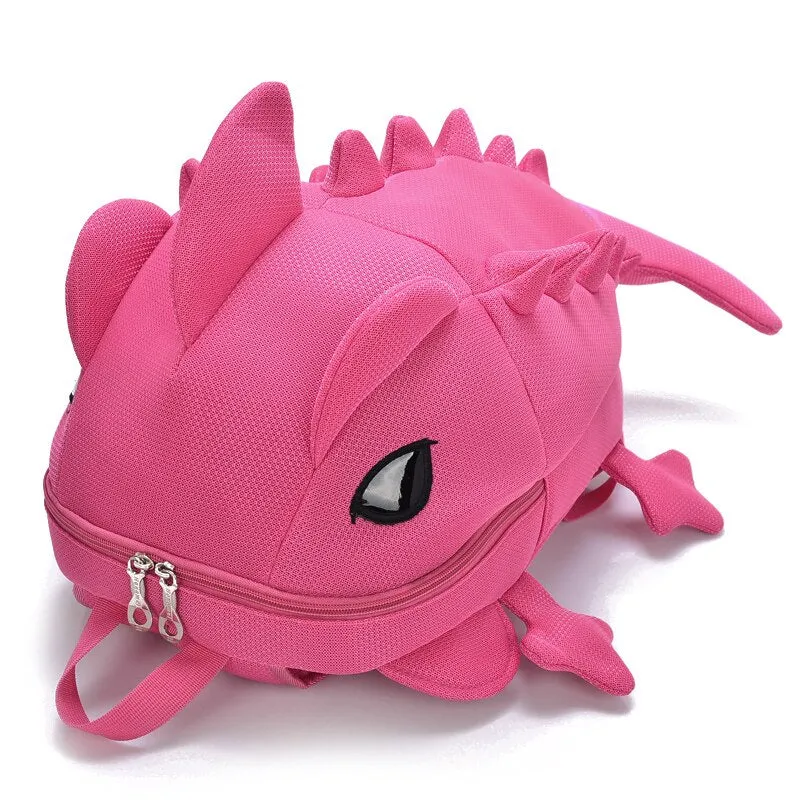 2022 Creative Women Men Black New Style Kids Cartoon Fashion Backpacks Dinosaur School Bag Teenager Personality Travel Backpacks