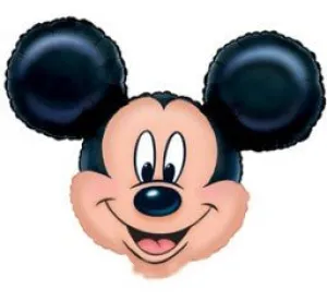 27" Licensed Mickey Head SuperShape Foil Balloon