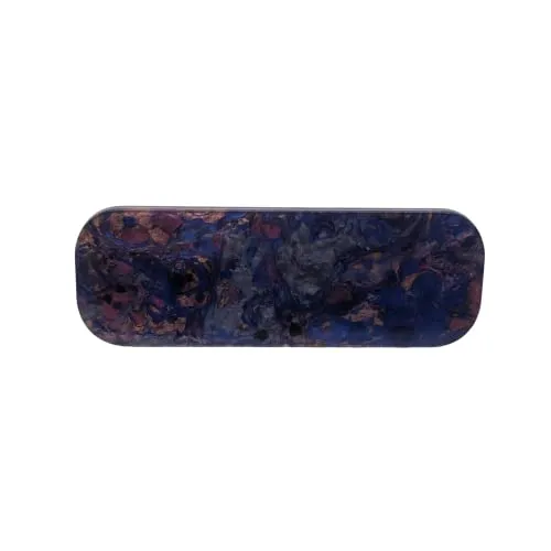 2PCS Fashion Hair Clips for Women Girls Acrylic Hairpins Duckbill Hair Accessories Solid Map Dark Purple