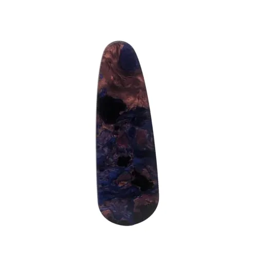 2PCS Fashion Hair Clips for Women Girls Acrylic Hairpins Duckbill Hair Accessories Solid Map Dark Purple