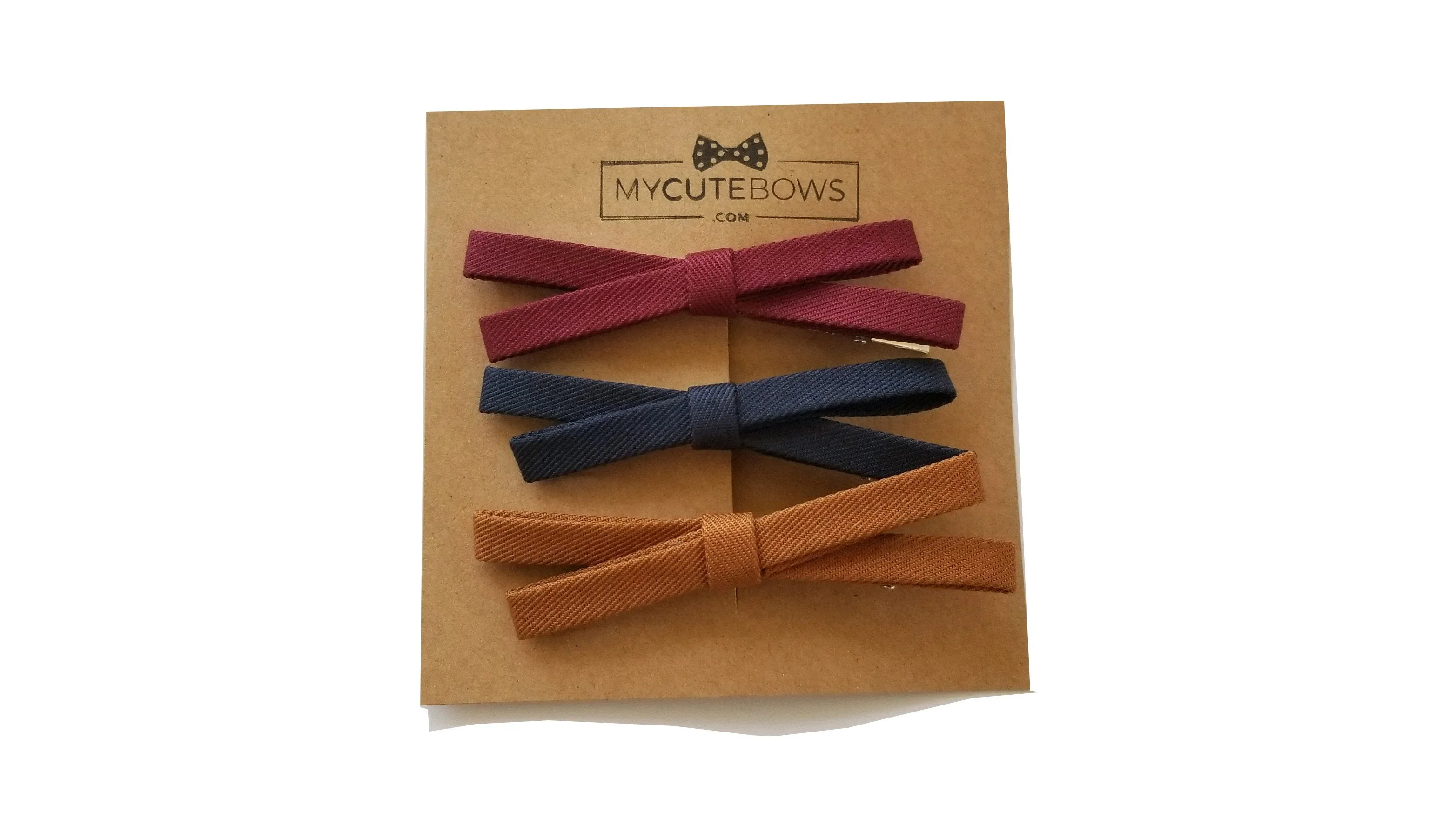 3 Pack Bow Knot Hair Clips