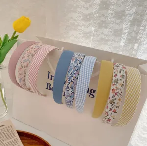 3 Pcs Vintage Cutest Headbands Floral Hair Bands Women's Elegant Tiara For Girls