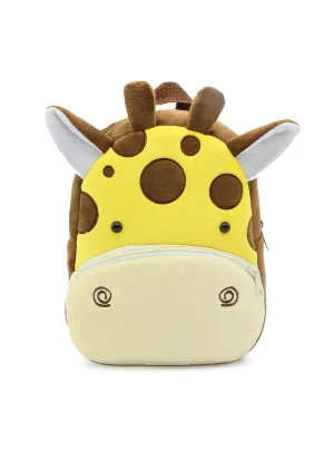 3D Cartoon Plush Giraffe Children Backpacks
