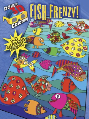 3D Coloring Book - Fish Frenzy