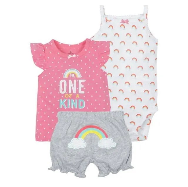 3pcs Baby Clothing Set 6-24M