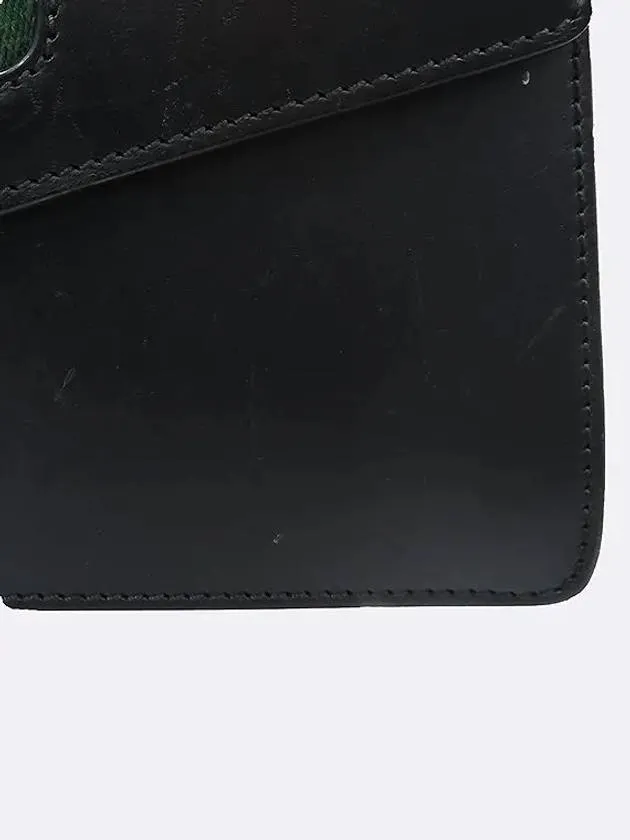 421882 Leather Sylvie Ribbon Tote Strap Shoulder Bag