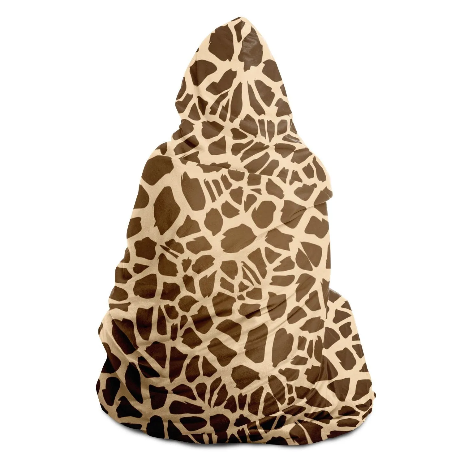 65 MCMLXV Unisex Giraffe Print Hooded Blanket