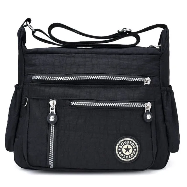 8 Color Lady Women Handbag Shoulder Purse Messenger Satchel Crossbody Tote Bag Polyester Ladies Printing Shoulder Bags Handbags