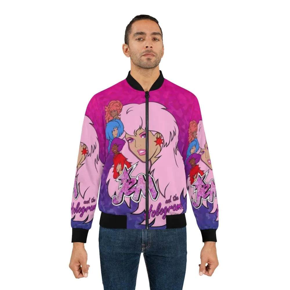 80s Jem and the Holograms Bomber Jacket