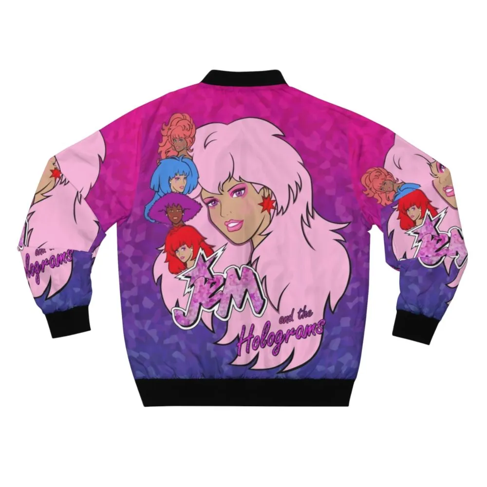 80s Jem and the Holograms Bomber Jacket