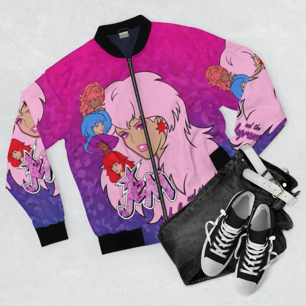 80s Jem and the Holograms Bomber Jacket