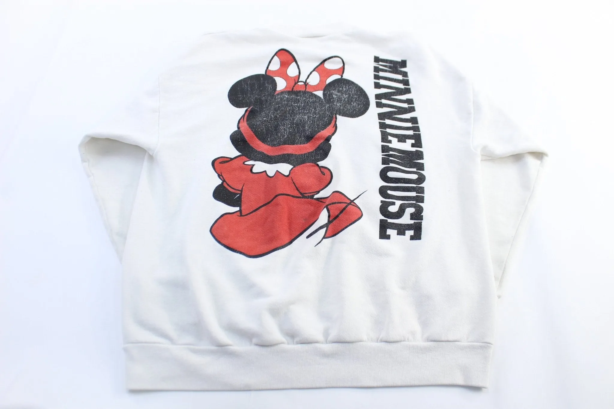 80's Minnie Mouse Double Sided Graphic Sweatshirt