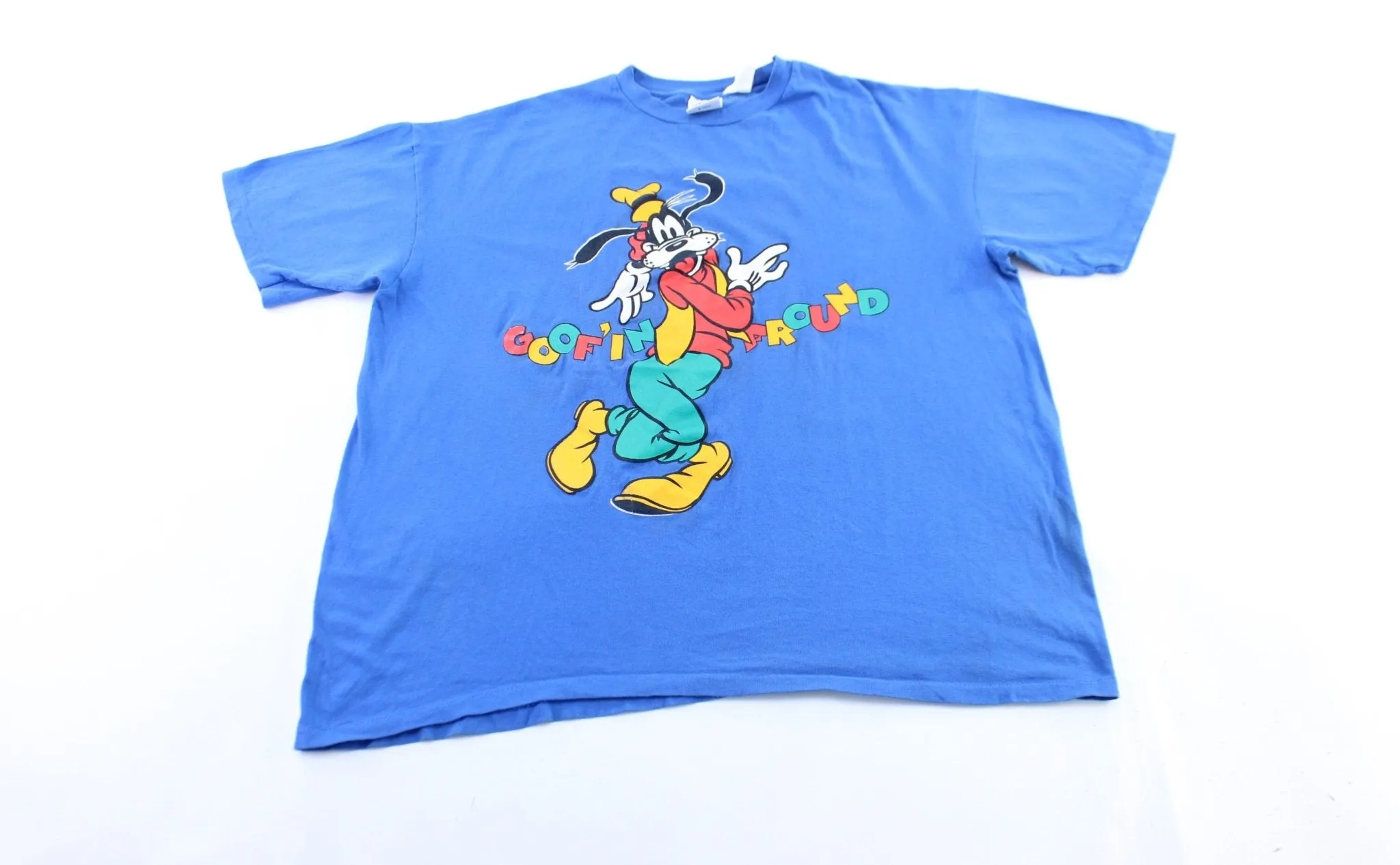 90's Mickey & Co. Goofin' Around Graphic T-Shirt