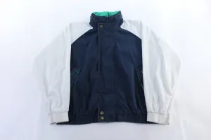 90's Mickey Mouse Embroidered Zip Up Jacket