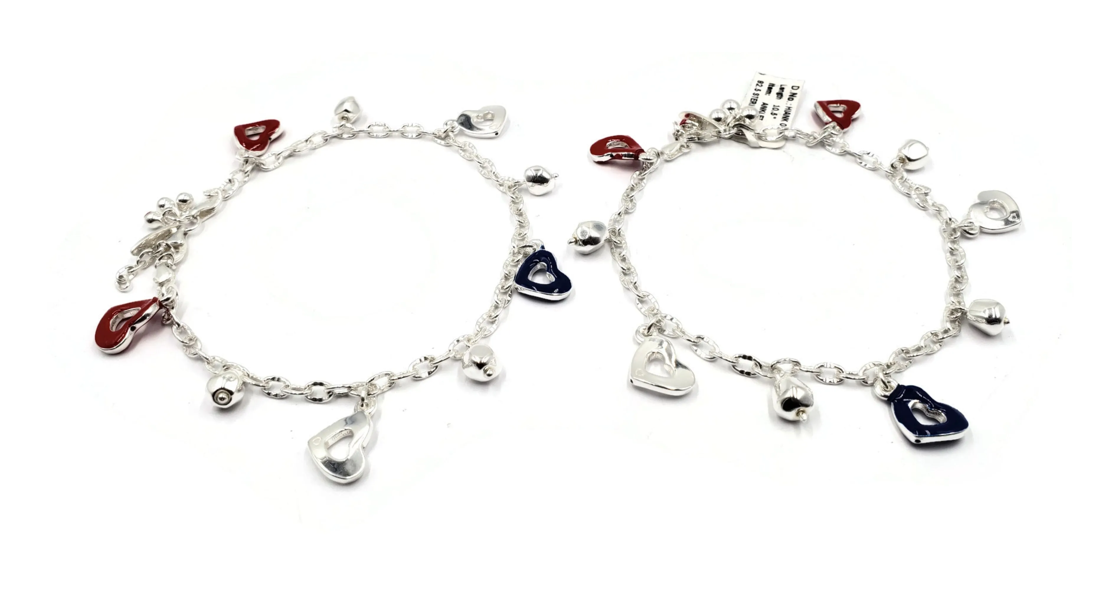 925 Sterling Silver Anklet - #52