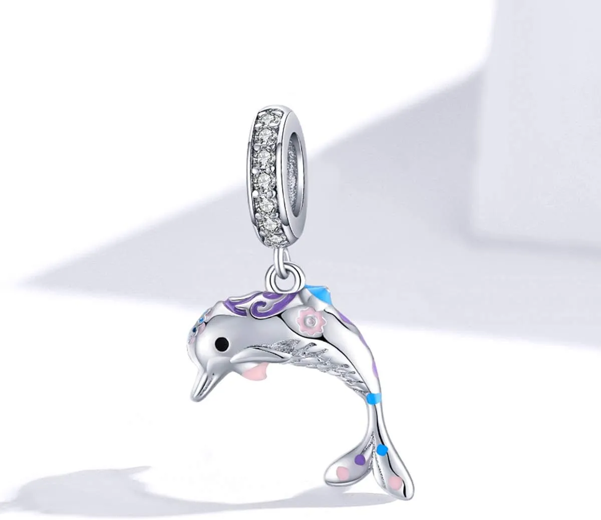 925 Sterling Silver Crocodile Charm Unicorn Charm Dog Charm Squirrel Charm Giraffe Charm Rabbit Charm Flamingo Charm for Pandora Charm Bracelet