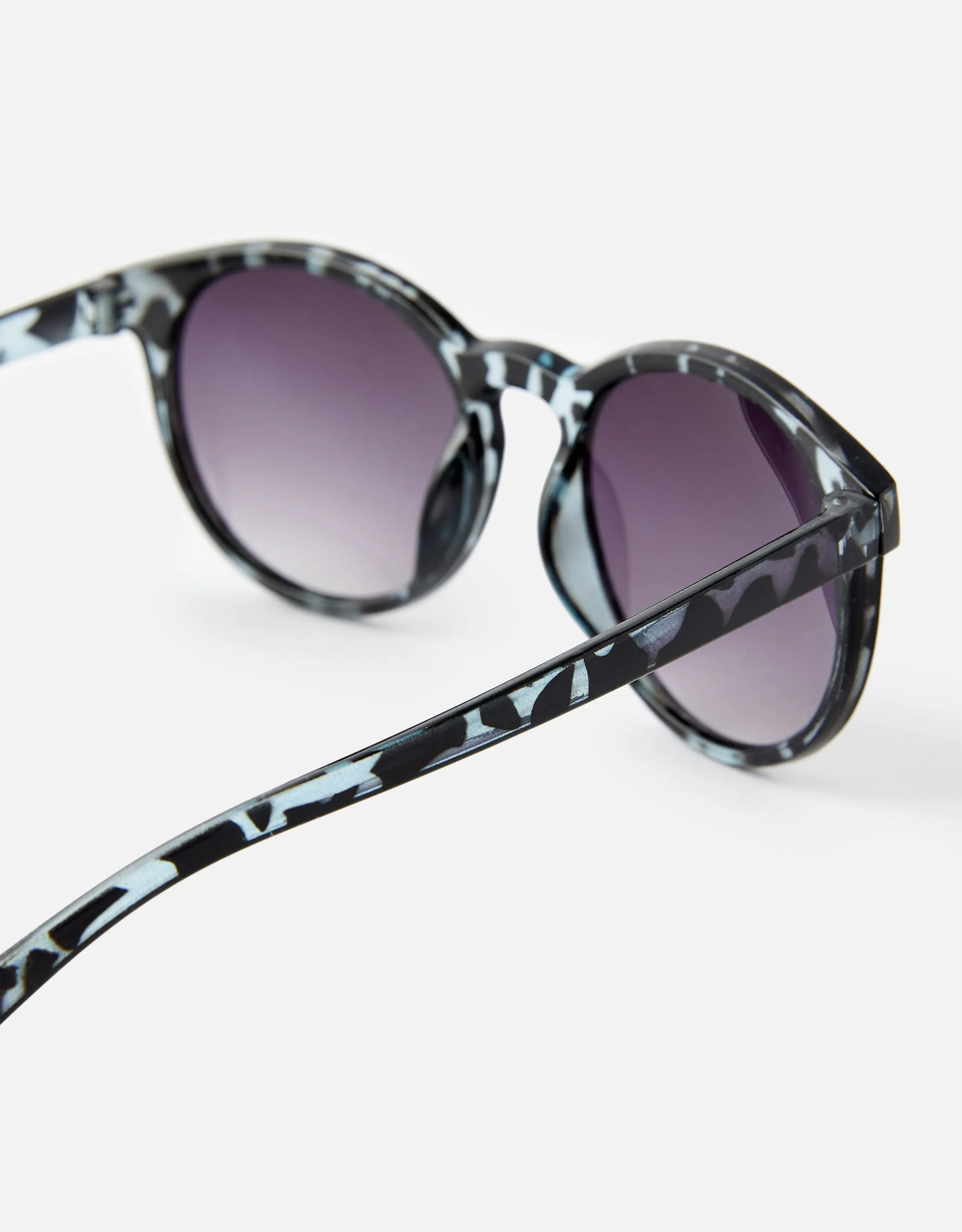 Accessorize London Pip Classic Preppy Blue Sunglasses