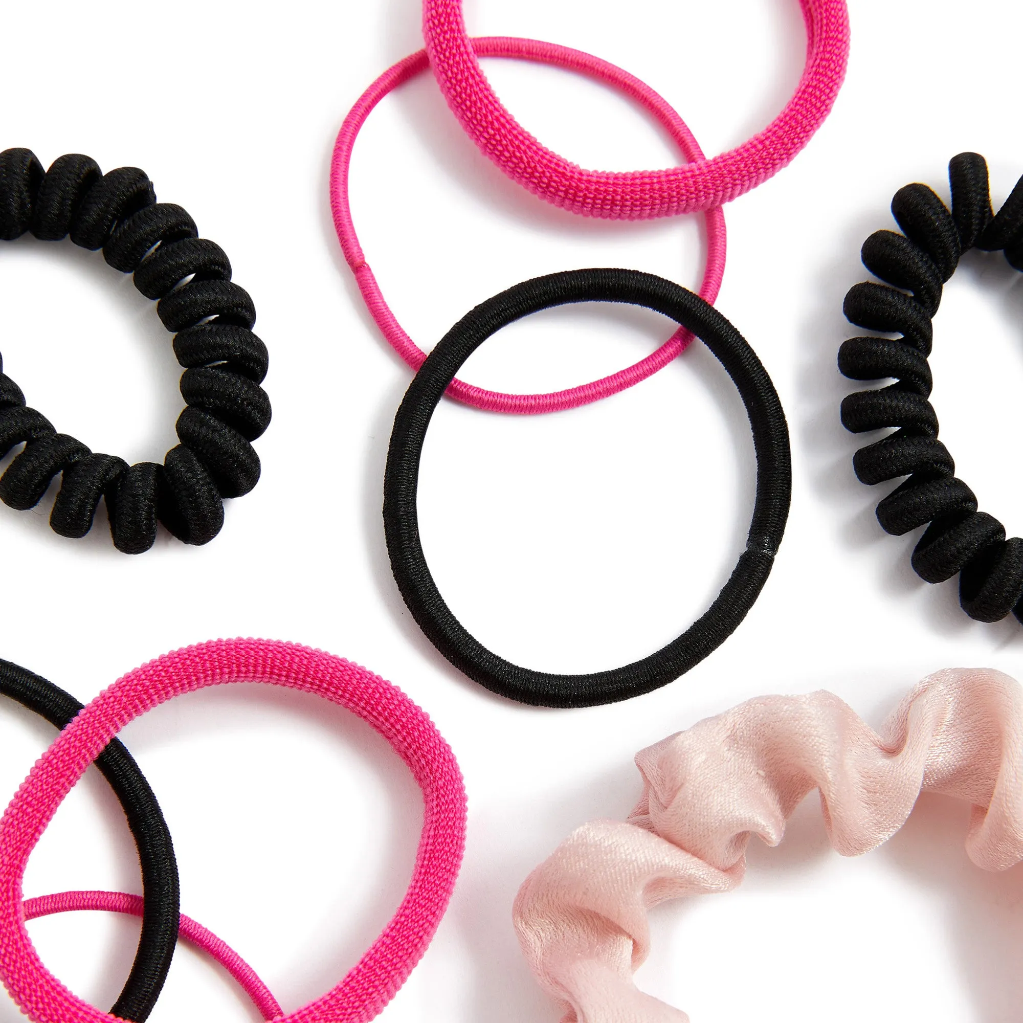 Accessorize London Women's Multi 5 pack Mixed Hair Pony