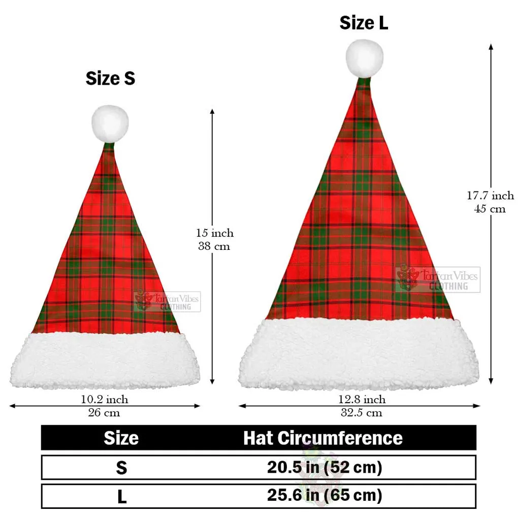 Adair Tartan Christmas Santa Hats
