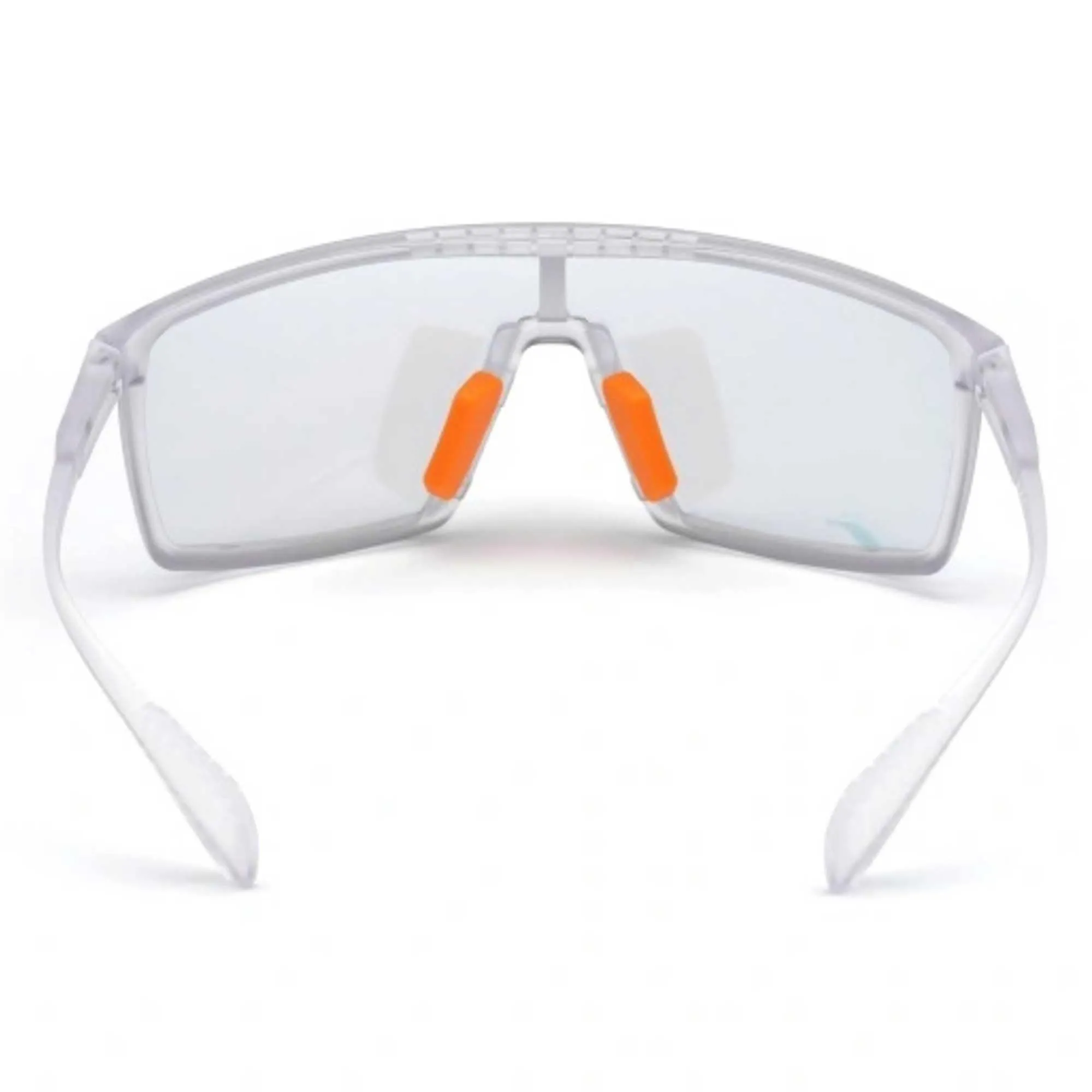 Adidas Unisex Sunglasses - Crystal Frame Smoke Mirrored Lens | ADIDAS SP0004 26C
