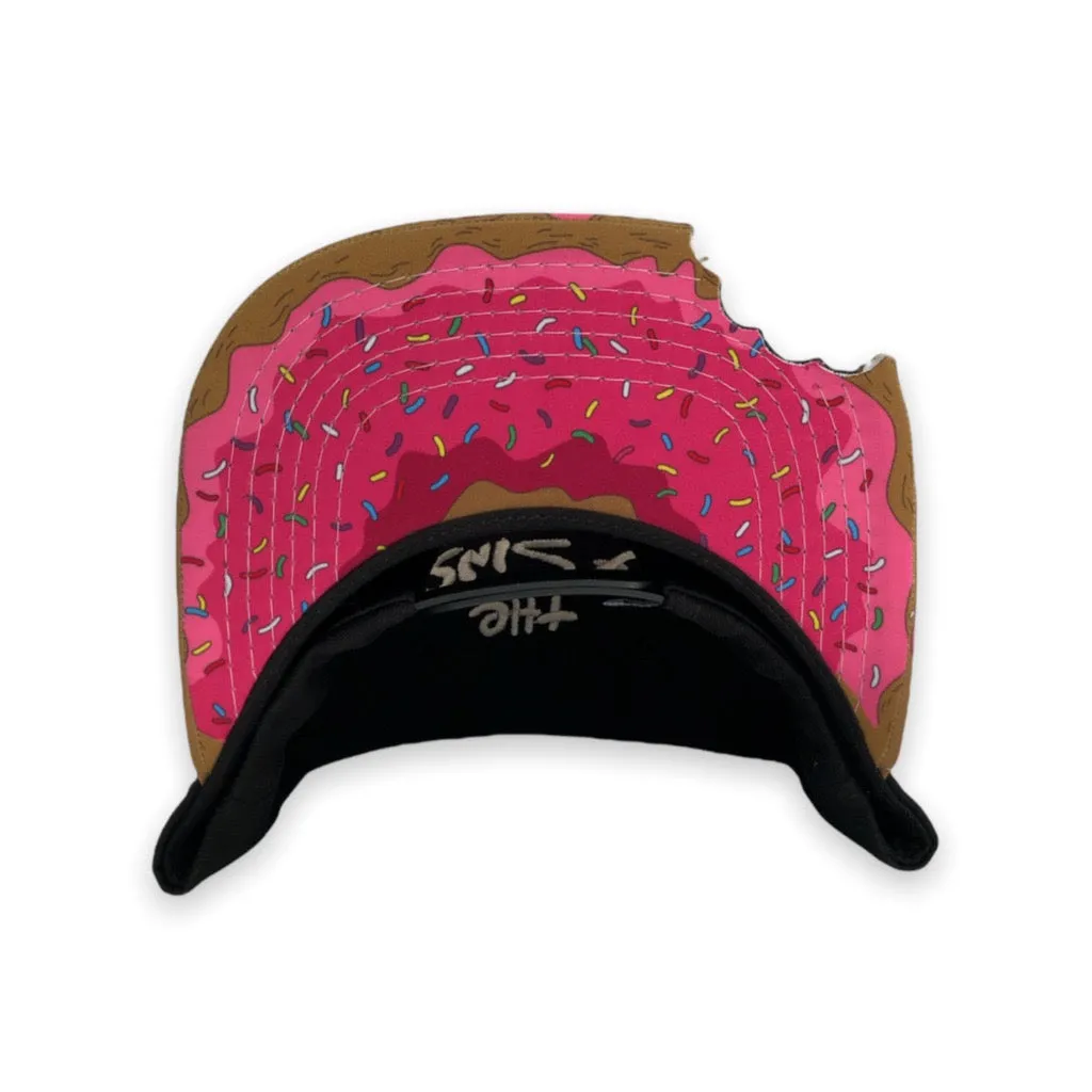 Adjustable Cartoon Flat Brim Cap