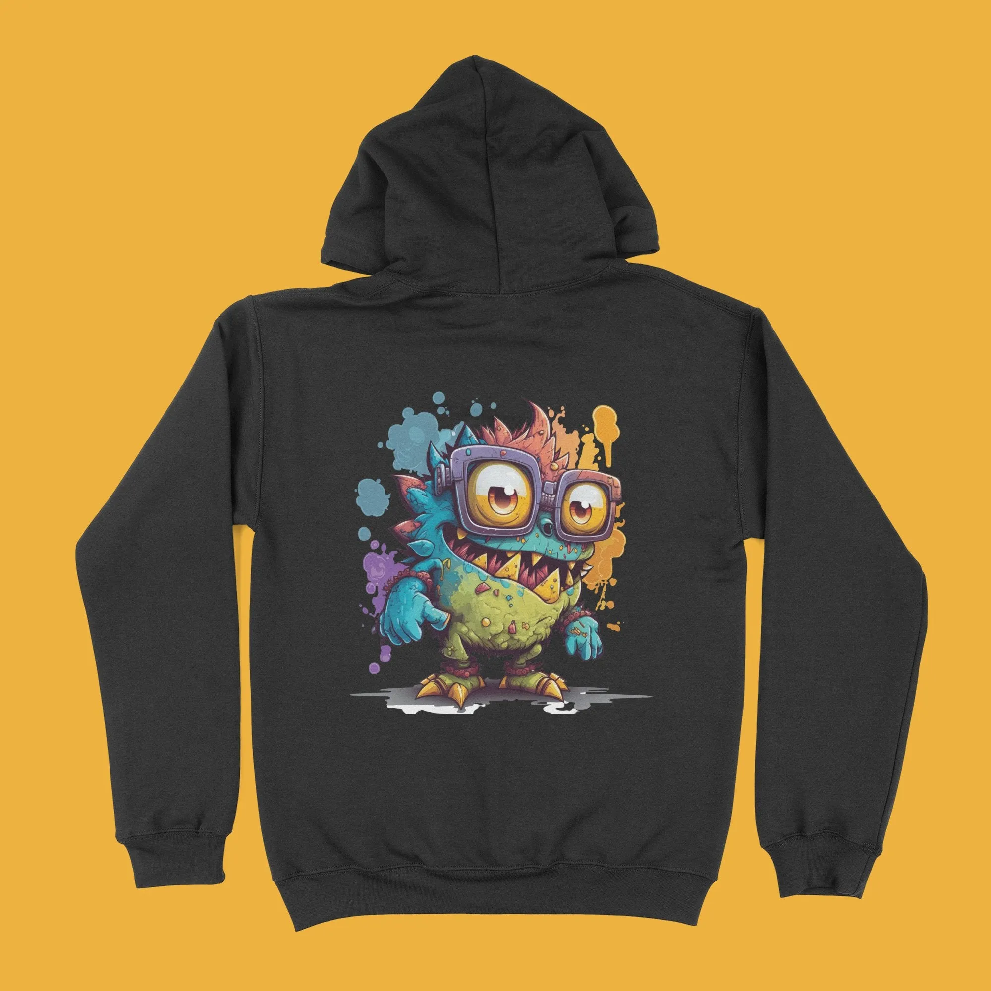 Adorable Brightly-Colored Monster