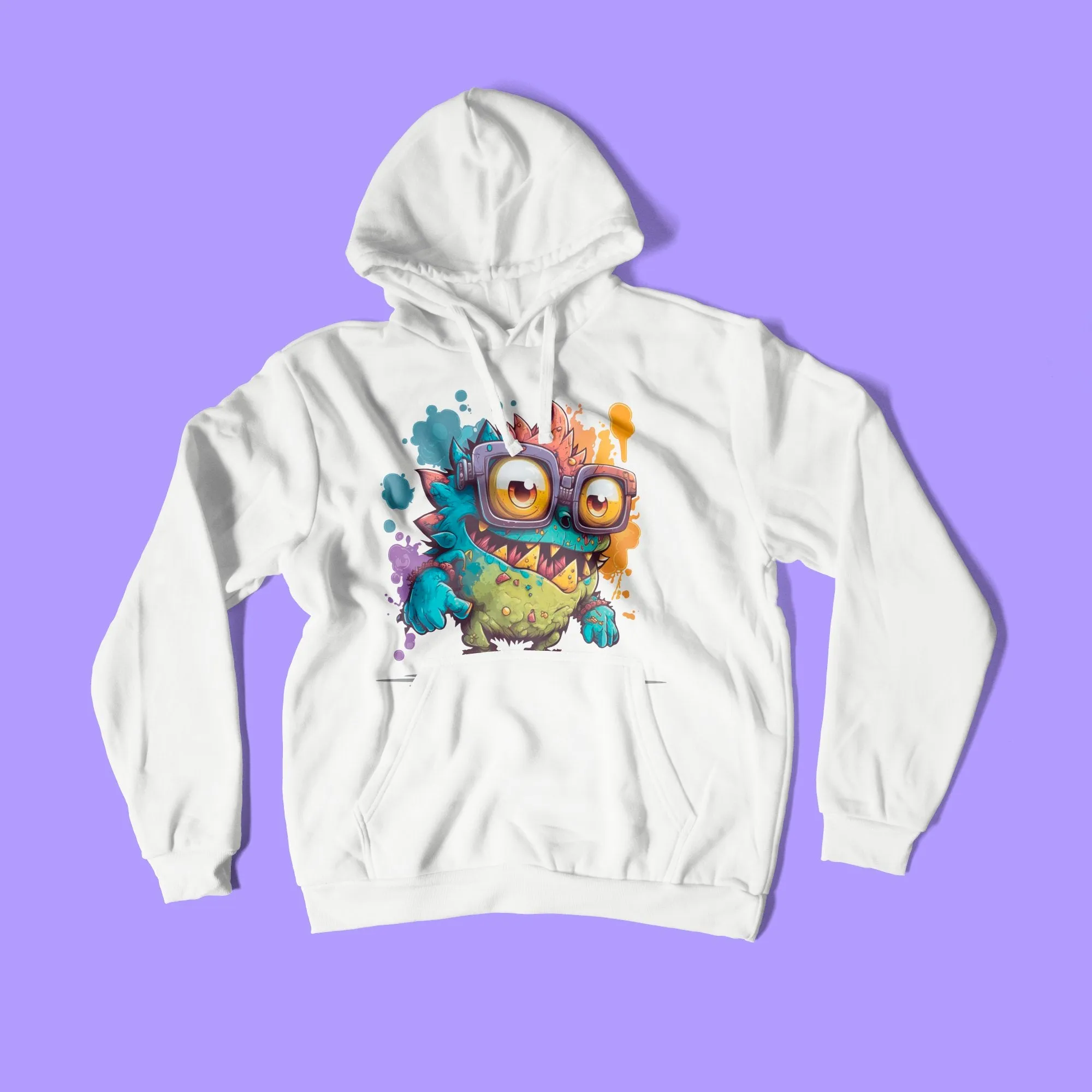 Adorable Brightly-Colored Monster