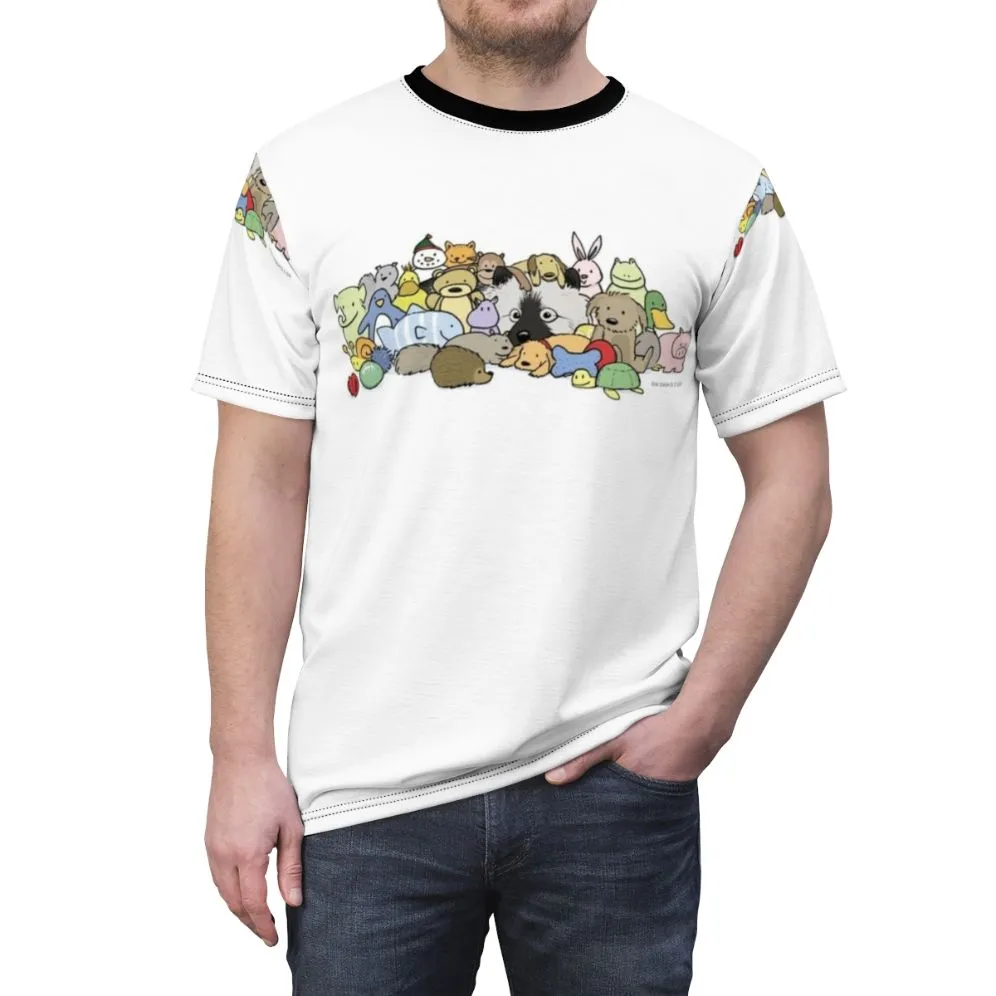Adorable Keeshond with Toys T-shirt