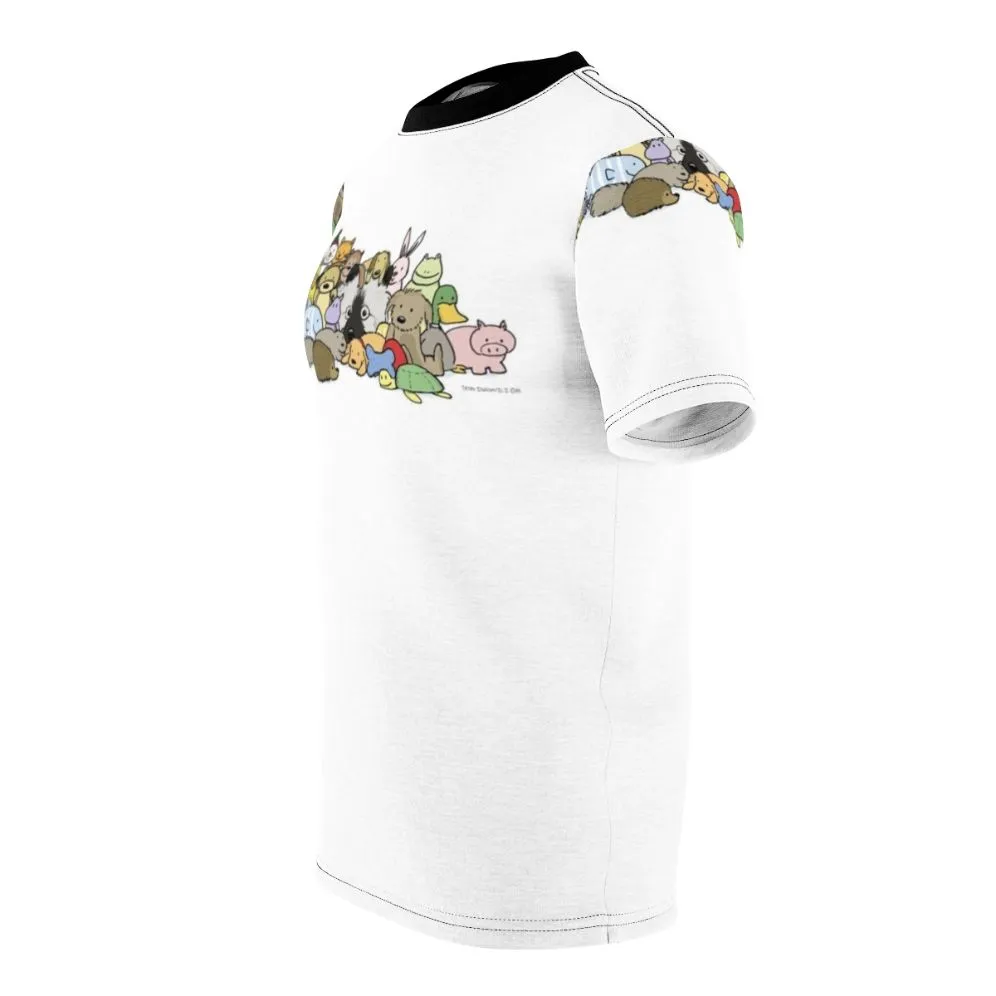 Adorable Keeshond with Toys T-shirt