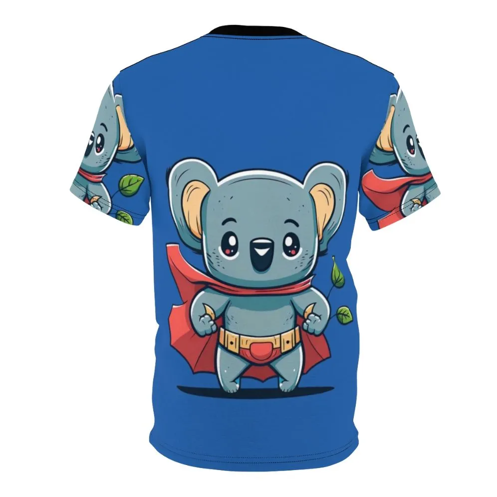Adorable Superhero Koala Graphic T-Shirt for Kids and Adults