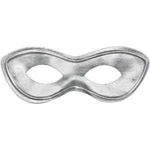 Adult Silver Superhero Mask